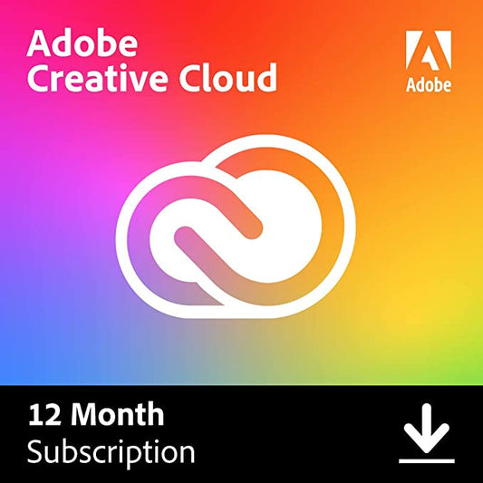 Adobe Creative Cloud All Apps | 1 Year | Mac & PC | Download