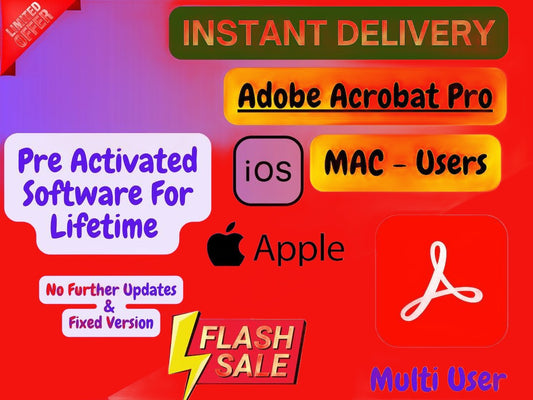 Adobe Acrobat Pro DC 2022 Full Version MAC - My Store